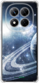 Силикон с усиленными углами чехол Кольца Сатурна для Xiaomi Redmi Note 14 Pro 5G - 173sp-3928 изображение 