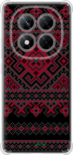 Силикон с усиленными углами чехол Вышиванка 52 для Xiaomi Redmi Note 14 Pro 5G - 1763sp-3928 изображение 