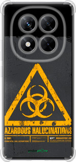 Силикон с усиленными углами чехол biohazard 28 для Xiaomi Redmi Note 14 Pro 5G - 4846sp-3928 изображение 