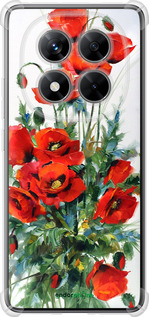 Силикон с усиленными углами чехол Маки для Xiaomi Redmi Note 14 Pro 5G - 523sp-3928 изображение 