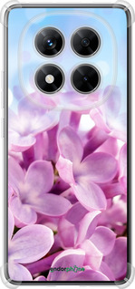 Силикон с усиленными углами чехол Сирень для Xiaomi Redmi Note 14 Pro 5G - 527sp-3928 изображение 