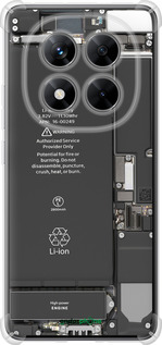 Силикон с усиленными углами чехол Детали смартфона для Xiaomi Redmi Note 14 Pro 5G - 5487sp-3928 изображение 