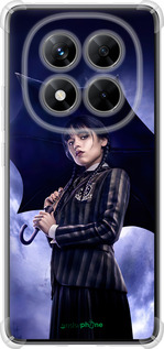 Силикон с усиленными углами чехол Wednesday v2 для Xiaomi Redmi Note 14 Pro 5G - 5516sp-3928 изображение 