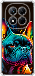 Силикон с усиленными углами чехол Яркий бульдог для Xiaomi Redmi Note 14 Pro 5G - 5547sp-3928 изображение 