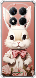 Силикон с усиленными углами чехол Зайчик для Xiaomi Redmi Note 14 Pro 5G - 5669sp-3928 изображение 
