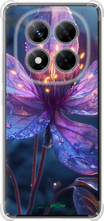 Силикон с усиленными углами чехол Магический цветок для Xiaomi Redmi Note 14 Pro 5G - 6038sp-3928 изображение 