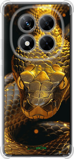 Силикон с усиленными углами чехол Golden snake для Xiaomi Redmi Note 14 Pro 5G - 6072sp-3928 изображение 