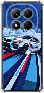 Силикон с усиленными углами чехол БМВ для Xiaomi Redmi Note 14 Pro 5G - 6292sp-3928 изображение 