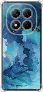 Силикон с усиленными углами чехол Акварель для Xiaomi Redmi Note 14 Pro 5G - 6320sp-3928 изображение 