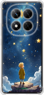 Силикон с усиленными углами чехол Маленький принц для Xiaomi Redmi Note 14 Pro 5G - 6326sp-3928 изображение 