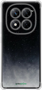 Силикон с усиленными углами чехол Сині хмари, Синій місяць для Xiaomi Redmi Note 14 Pro 5G - 6396sp-3928 изображение 