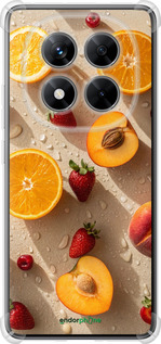 Силикон с усиленными углами чехол Фрукты 3 для Xiaomi Redmi Note 14 Pro 5G - 6703sp-3928 изображение 