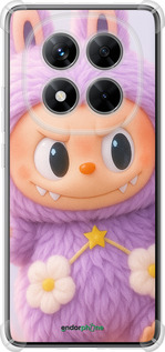 Силикон с усиленными углами чехол Лабубу для Xiaomi Redmi Note 14 Pro 5G - 6708sp-3928 изображение 