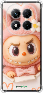Силикон с усиленными углами чехол Лабубу 2 для Xiaomi Redmi Note 14 Pro 5G - 6710sp-3928 изображение 