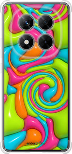 Силикон с усиленными углами чехол Y2K Jelly Dream для Xiaomi Redmi Note 14 Pro 5G - 6780sp-3928 изображение 