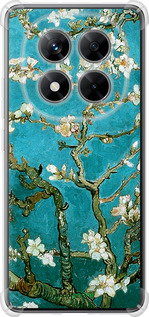 Силикон с усиленными углами чехол Винсент Ван Гог. Сакура для Xiaomi Redmi Note 14 Pro 5G - 841sp-3928 изображение 