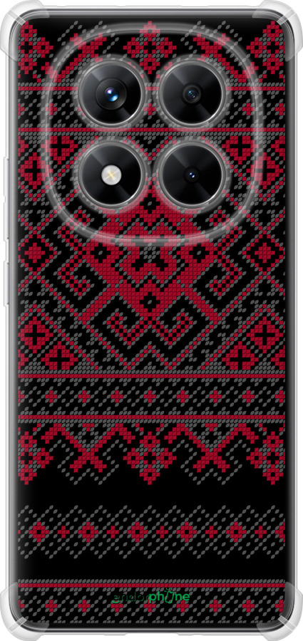 Силикон с усиленными углами чехол Вышиванка 52 для Xiaomi Redmi Note 14 Pro 5G - 1763sp-3928 изображение 