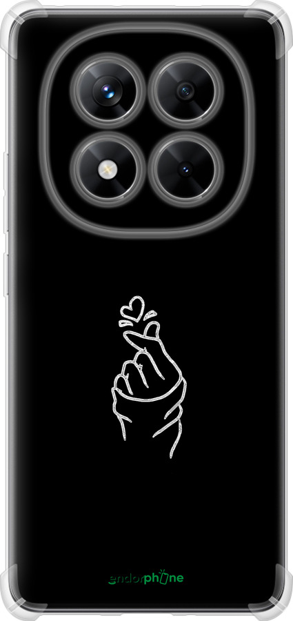 Силикон с усиленными углами чехол Love You для Xiaomi Redmi Note 14 Pro 5G - 4298sp-3928 изображение 