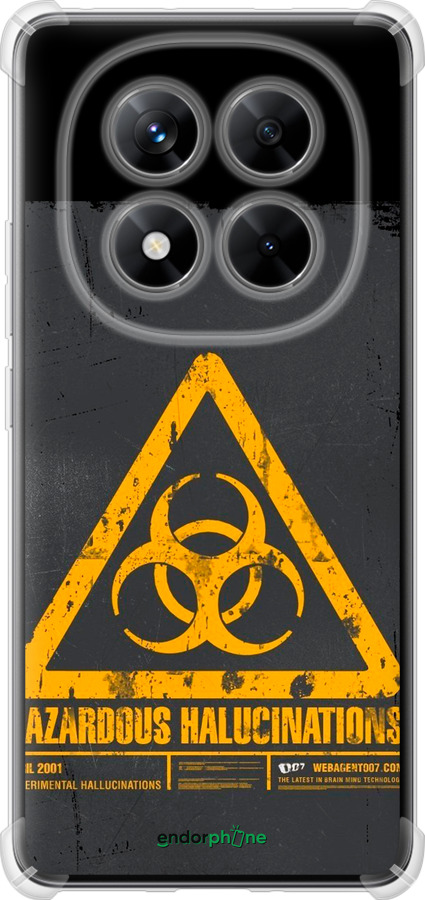 Силикон с усиленными углами чехол biohazard 28 для Xiaomi Redmi Note 14 Pro 5G - 4846sp-3928 изображение 
