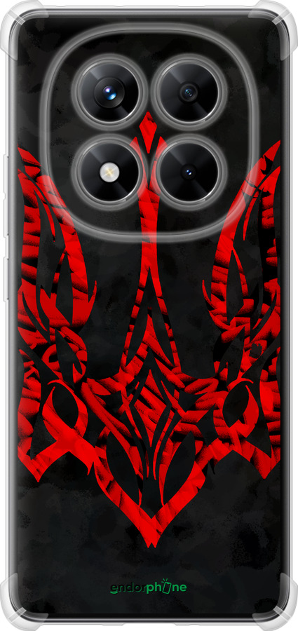 Силикон с усиленными углами чехол Герб Украины v4 для Xiaomi Redmi Note 14 Pro 5G - 5319sp-3928 изображение 