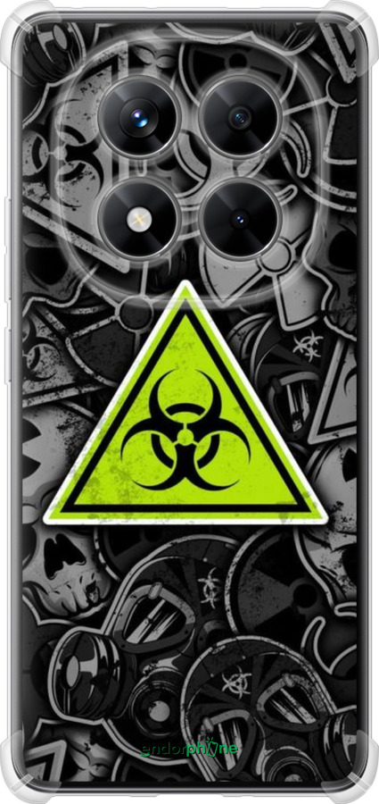 Силикон с усиленными углами чехол № 5333 для Xiaomi Redmi Note 14 Pro 5G - 5333sp-3928 изображение 