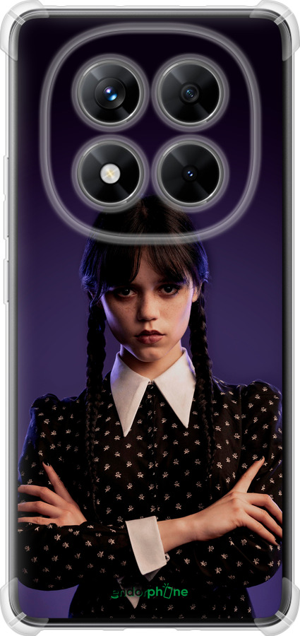 Силикон с усиленными углами чехол Wednesday v3 для Xiaomi Redmi Note 14 Pro 5G - 5517sp-3928 изображение 