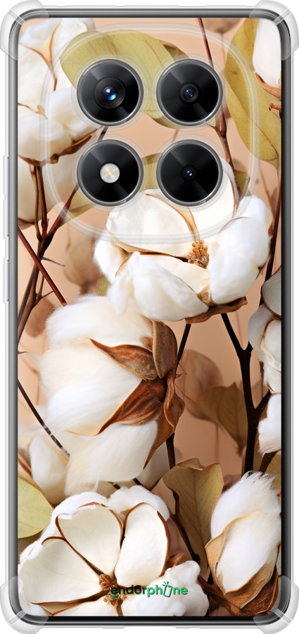 Силикон с усиленными углами чехол Хлопок для Xiaomi Redmi Note 14 Pro 5G - 5665sp-3928 изображение 