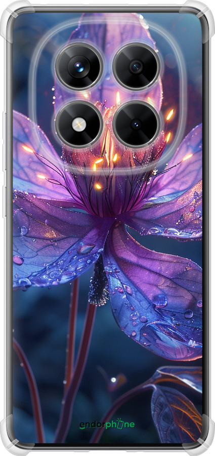 Силикон с усиленными углами чехол Магический цветок для Xiaomi Redmi Note 14 Pro 5G - 6038sp-3928 изображение 
