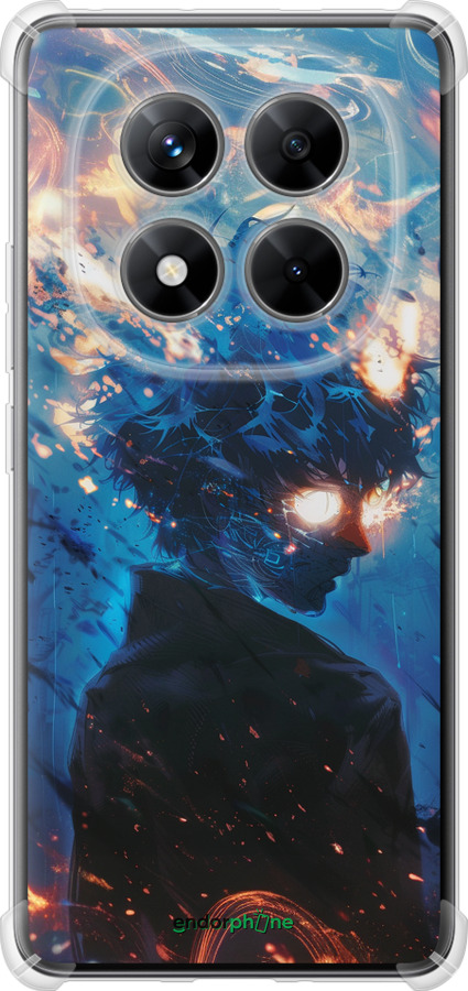 Силикон с усиленными углами чехол Сатору Годжо для Xiaomi Redmi Note 14 Pro 5G - 6129sp-3928 изображение 