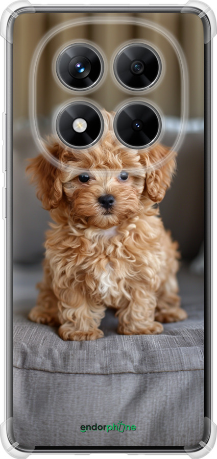 Силикон с усиленными углами чехол Mini-maltipoo для Xiaomi Redmi Note 14 Pro 5G - 6158sp-3928 изображение 