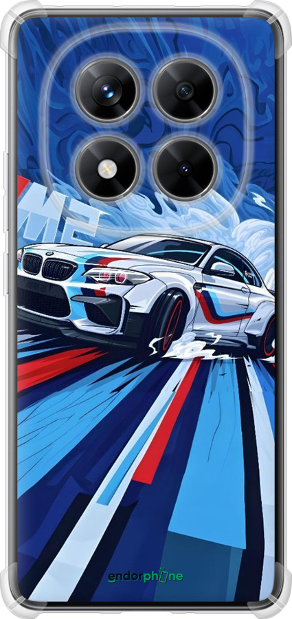 Силикон с усиленными углами чехол БМВ для Xiaomi Redmi Note 14 Pro 5G - 6292sp-3928 изображение 
