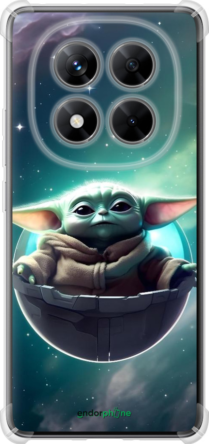 Силикон с усиленными углами чехол Малышь йода для Xiaomi Redmi Note 14 Pro 5G - 6294sp-3928 изображение 