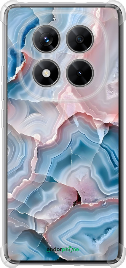 Силикон с усиленными углами чехол Мрамор для Xiaomi Redmi Note 14 Pro 5G - 6306sp-3928 изображение 
