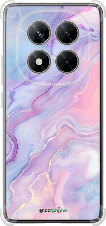 Силикон с усиленными углами чехол Нежный мрамор для Xiaomi Redmi Note 14 Pro 5G - 6310sp-3928 изображение 