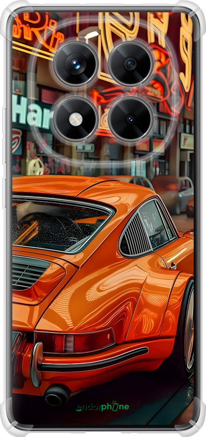 Силикон с усиленными углами чехол Порше для Xiaomi Redmi Note 14 Pro 5G - 6334sp-3928 изображение 