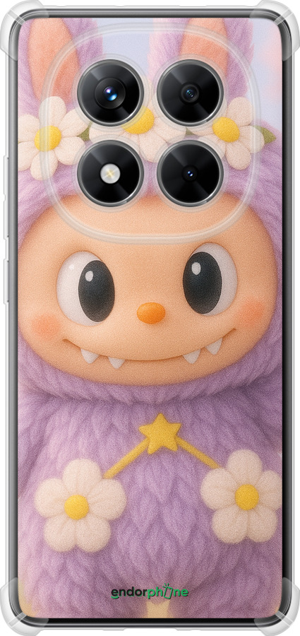 Силикон с усиленными углами чехол Лабубу 1 для Xiaomi Redmi Note 14 Pro 5G - 6709sp-3928 изображение 