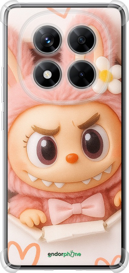 Силикон с усиленными углами чехол Лабубу 2 для Xiaomi Redmi Note 14 Pro 5G - 6710sp-3928 изображение 
