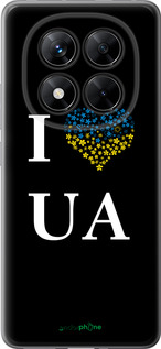 Силиконовый чехол I love UA для Xiaomi Poco X7 - 1112u-4011 изображение 