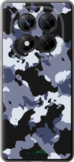 Силіконовий чехол Камуфляж v4 для Xiaomi Redmi Note 14 Pro 5G - 1182u-3928 изображение 