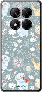Силіконовий чехол Кошенята v3 для Xiaomi Redmi Note 14 Pro 5G - 1223u-3928 изображение 