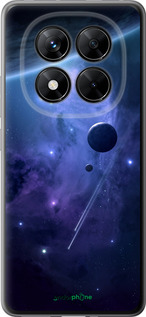 Силіконовий чехол Планети в синьому космосі для Xiaomi Poco X7 - 171u-4011 изображение 