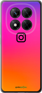 Силиконовый чехол Instagram для Xiaomi Poco X7 - 4273u-4011 изображение 