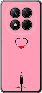 Силиконовый чехол Подзарядка сердца1 для Xiaomi Poco X7 - 4275u-4011 изображение 