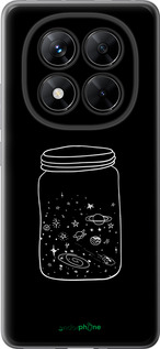 Силиконовый чехол Космос в банке для Xiaomi Poco X7 - 4297u-4011 изображение 