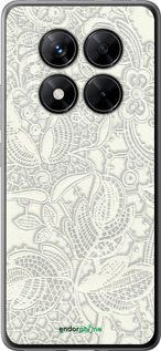Силіконовий чехол Біле мереживо для Xiaomi Poco X7 - 4383u-4011 изображение 
