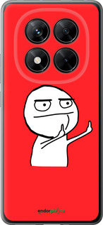 Силиконовый чехол Мем для Xiaomi Poco X7 - 4578u-4011 изображение 