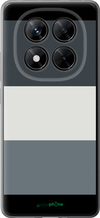 Силиконовый чехол Полосы для Xiaomi Redmi Note 14 Pro 5G - 4588u-3928 изображение 