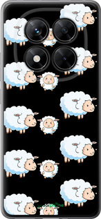 Силиконовый чехол Овечки1 для Xiaomi Poco X7 - 4637u-4011 изображение 