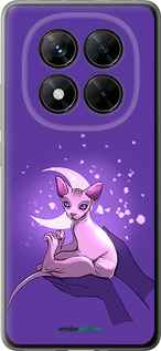 Силиконовый чехол Кот2 для Xiaomi Poco X7 - 4676u-4011 изображение 
