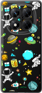Силиконовый чехол Космос для Xiaomi Poco X7 - 4735u-4011 изображение 